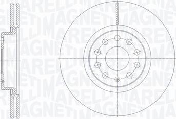 Magneti Marelli 361302040126 - Brake Disc car-mod.net
