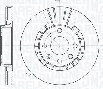 Magneti Marelli 361302040328 - Brake Disc car-mod.net