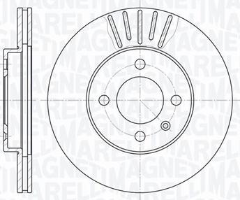 Magneti Marelli 361302040250 - Brake Disc car-mod.net