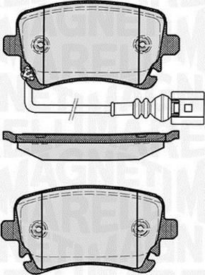 Akebono AN-4614WK - Brake Pad Set, disc brake car-mod.net