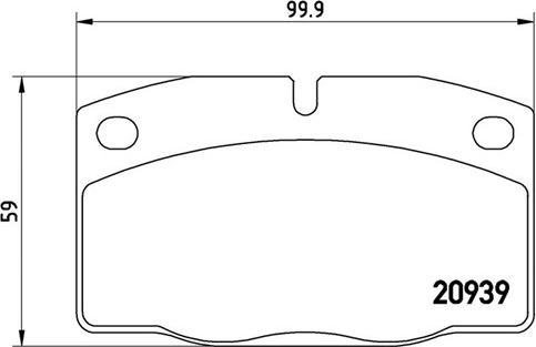 Magneti Marelli 363700459005 - Brake Pad Set, disc brake car-mod.net