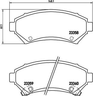 ACDelco AC682281D - Brake Pad Set, disc brake car-mod.net