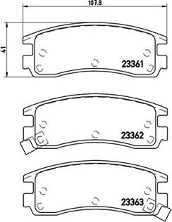 Magneti Marelli 363700459027 - Brake Pad Set, disc brake car-mod.net