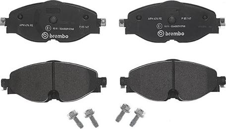 Magneti Marelli 363700485147 - Brake Pad Set, disc brake car-mod.net