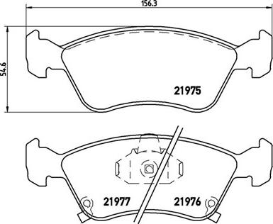 Magneti Marelli 363700483041 - Brake Pad Set, disc brake car-mod.net