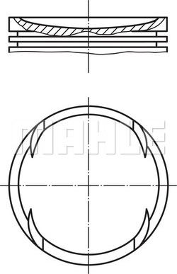 MAHLE 028 PI 00120 001 - Piston car-mod.net