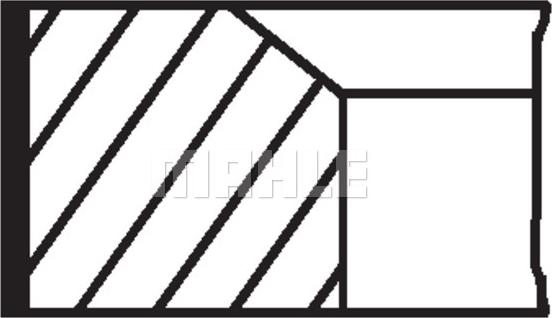 MAHLE 034 59 N0 - Piston Ring Kit car-mod.net