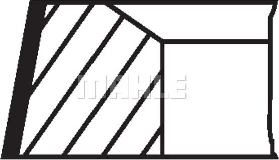 MAHLE 028 RS 10101 0N0 - Piston Ring Kit car-mod.net
