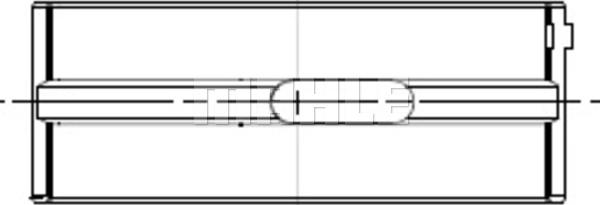 MAHLE 213 HL 21652 025 - Main Bearings, crankshaft car-mod.net