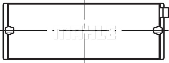 MAHLE 037 HL 21040 025 - Main Bearings, crankshaft car-mod.net