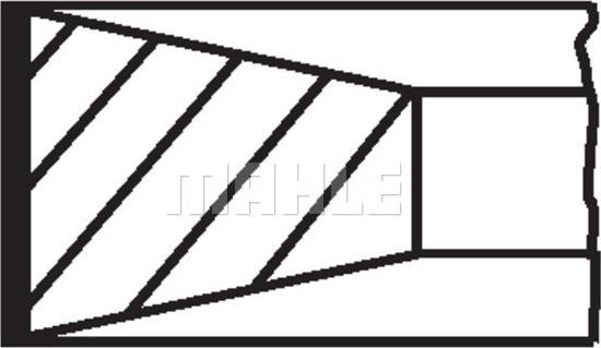 MAHLE 001 RS 00176 0V0 - Piston Ring Kit car-mod.net