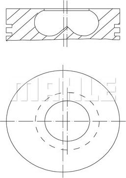MAHLE 081 PI 00123 001 - Piston car-mod.net