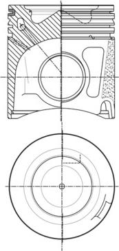 MAHLE 007 PI 00150 000 - Piston car-mod.net