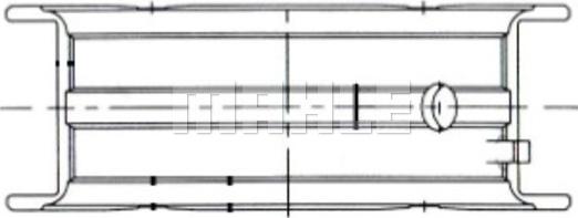 MAHLE 011 FL 21059 000 - Main Bearings, crankshaft car-mod.net