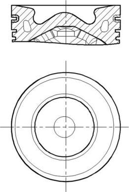 MAHLE 013 PI 00155 000 - Piston car-mod.net