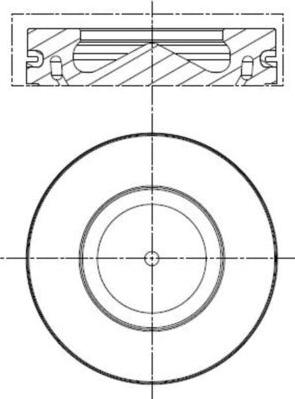 MAHLE 081 PI 00113 000 - Piston car-mod.net