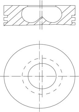 MAHLE 081 PI 00123 002 - Piston car-mod.net