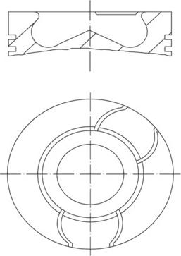 MAHLE 021 PI 00123 000 - Piston car-mod.net
