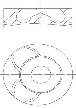 MAHLE 021 PI 00122 000 - Piston car-mod.net