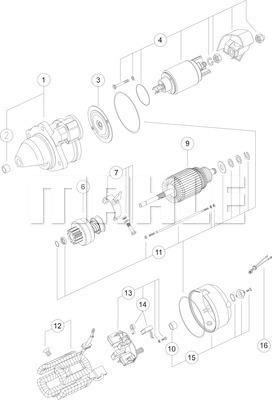 MAHLE MS 325 - Starter car-mod.net
