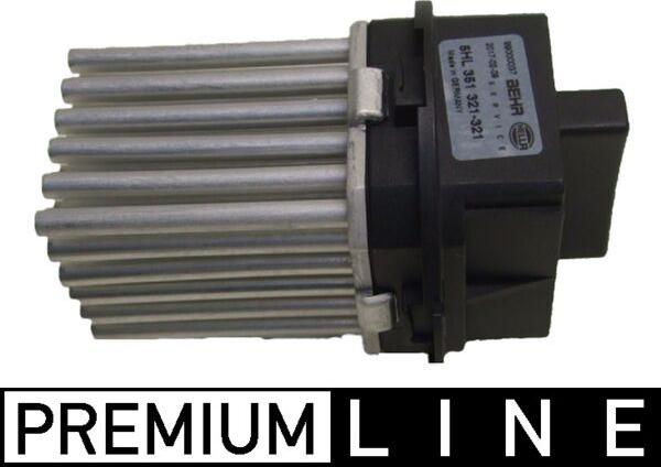 MAHLE ABR 40 000P - Regulator, passenger compartment fan car-mod.net