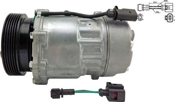 MAHLE ACP 191 000S - Compressor, air conditioning car-mod.net