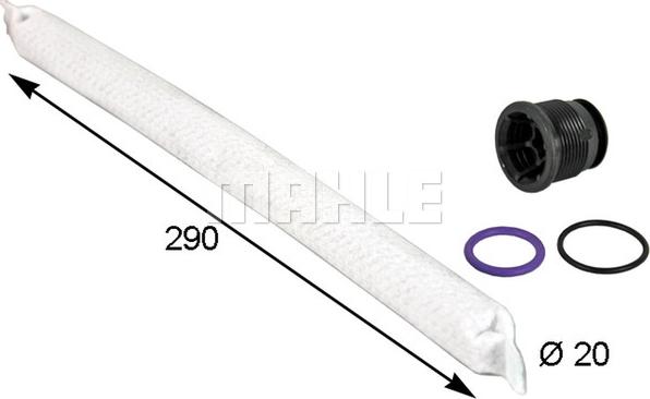 MAHLE AD 93 000P - Dryer, air conditioning car-mod.net