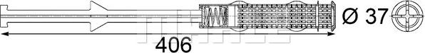 MAHLE AD 59 000P - Dryer, air conditioning car-mod.net