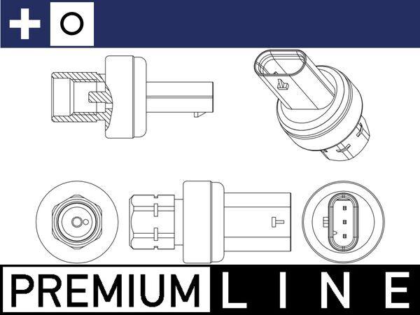 MAHLE ASE 13 000P - Pressure Switch, air conditioning car-mod.net