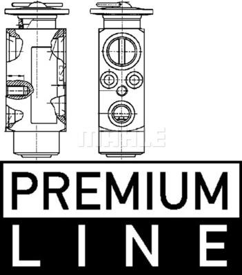 MAHLE AVE 88 000P - Expansion Valve, air conditioning car-mod.net