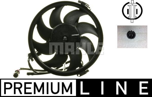 MAHLE CFF 4 000P - Fan, radiator car-mod.net