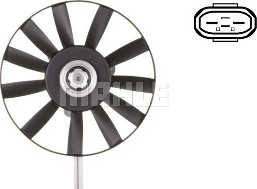 MAHLE CFF 12 000S - Fan, radiator car-mod.net