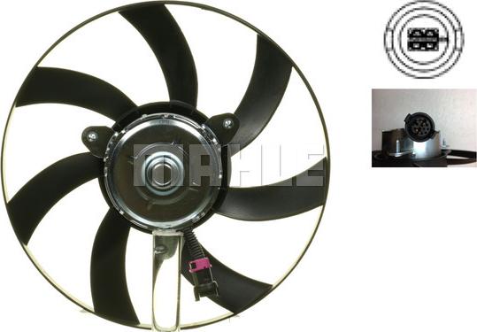 MAHLE CFF 323 000S - Fan, radiator car-mod.net