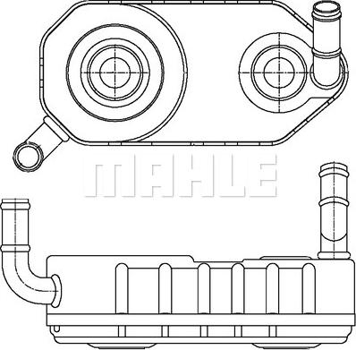 MAHLE CLC 177 000S - Oil Cooler, automatic transmission car-mod.net