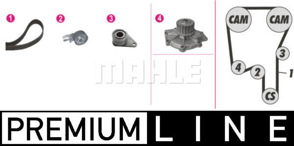 MAHLE CPK 117 000P - Water Pump & Timing Belt Set car-mod.net