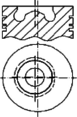 MAHLE E0210345 - Piston car-mod.net