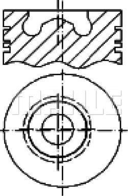 MAHLE E21260 - Piston car-mod.net