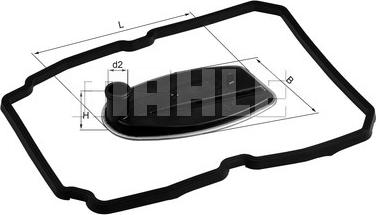 MAHLE HX 81D - Hydraulic Filter, automatic transmission car-mod.net