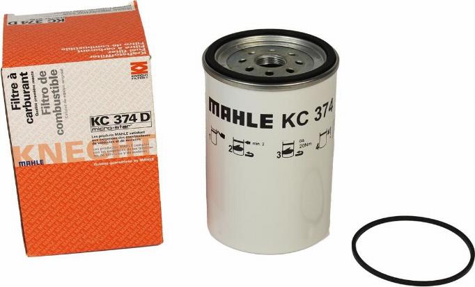 MAHLE KC 374D - Fuel filter car-mod.net