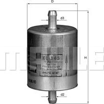 MAHLE KL 145 - Fuel filter car-mod.net