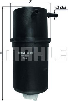 MAHLE KL 787 - Fuel filter car-mod.net