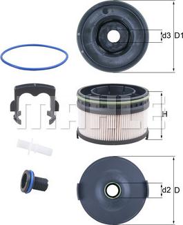 MAHLE KX 568KIT - Fuel filter car-mod.net
