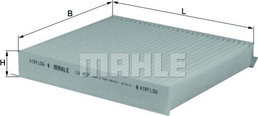 MAHLE LA 457 - Filter, interior air car-mod.net