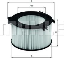 MAHLE LA 65 - Filter, interior air car-mod.net