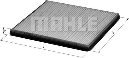 MAHLE LA 143 - Filter, interior air car-mod.net