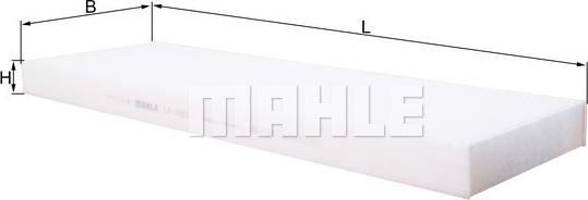 MAHLE LA 1683 - Filter, interior air car-mod.net