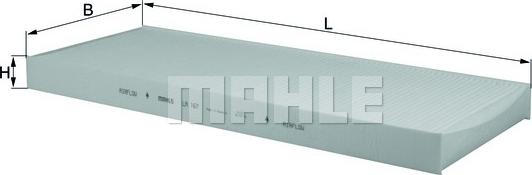 MAHLE LA 167 - Filter, interior air car-mod.net