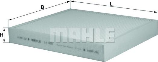 MAHLE LA 809 - Filter, interior air car-mod.net