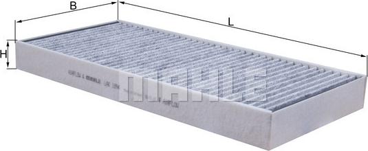 MAHLE LAK 1894 - Filter, interior air car-mod.net