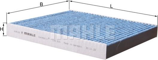 MAHLE LAO 816 - Filter, interior air car-mod.net